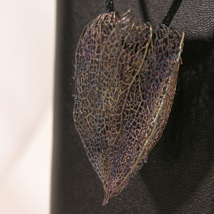 Кулон в серебре Gothica, Физалис, фото 2