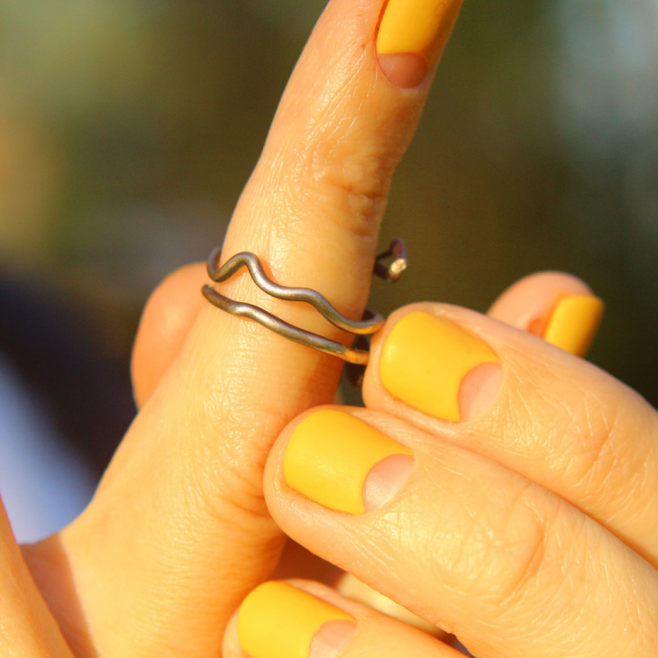 Rings in silver, Hydrangea , фото 3