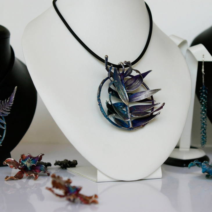 Кулон в серебре Before Time, Араукария, фото 2