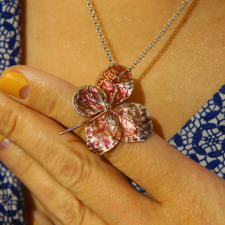 Pendant in silver, Clover, фото 3