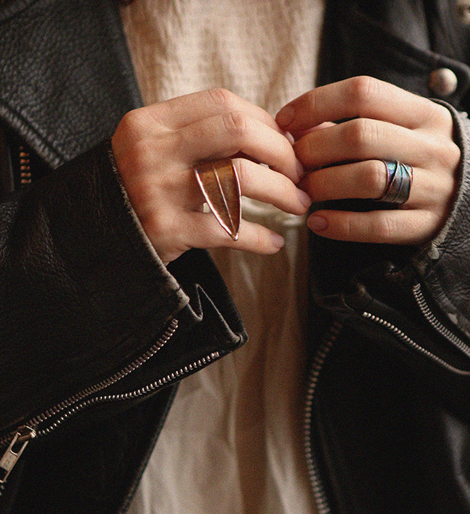 Кольцо в серебре Poison, Олеандр, фото 3