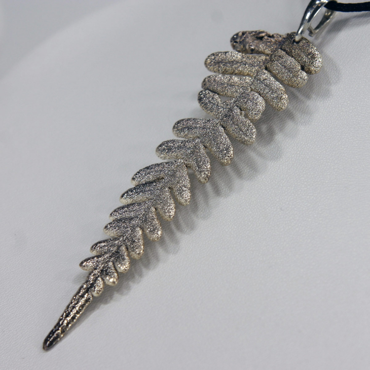 Кулон в серебре Fleur de Magique, Папоротник, фото 2