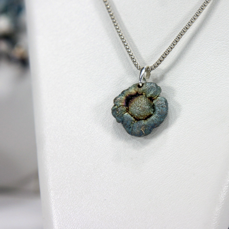 Кулон в серебре Fleur de Magique, Хризантема, фото 2