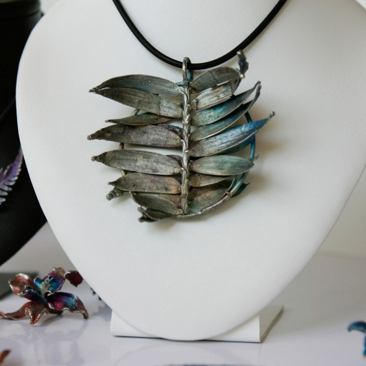 Кулон в серебре Before Time, Араукария, фото 2