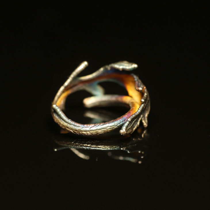 Кольцо в серебре Love Alchemy, Руккола, фото 3