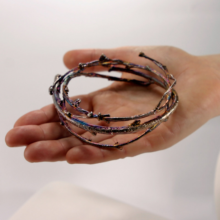 Браслет в серебре Power, Береза, фото 2