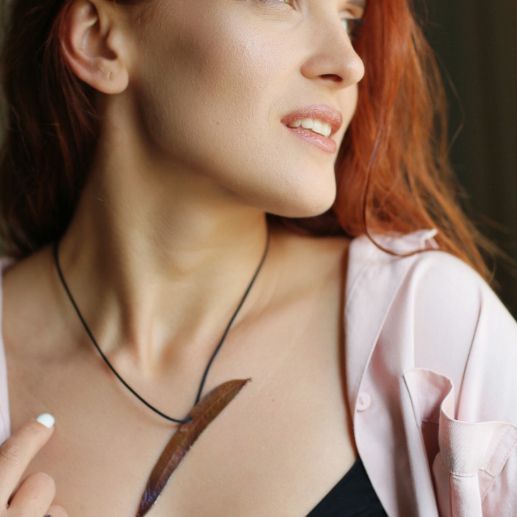 Кулон в серебре Melancholy, Ива, фото 3