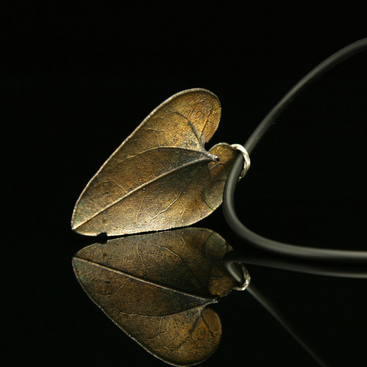 Кулон в серебре Love Alchemy, Анредера сердцелистная, фото 2