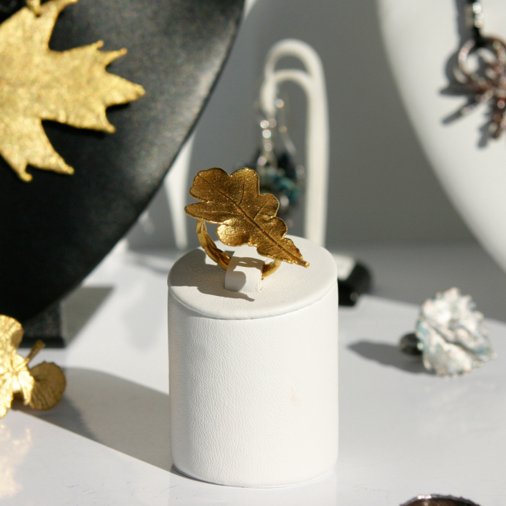 Кольцо в золоте Love Alchemy, Дуб, фото 2