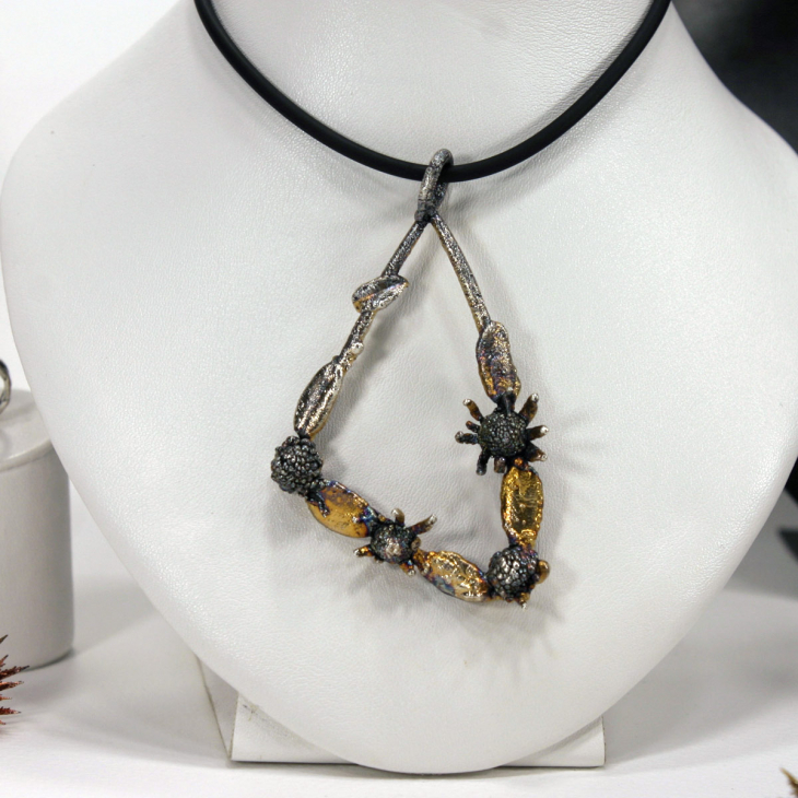 Кулон в серебре Fleur de Magique, Дикие Травы, фото 2