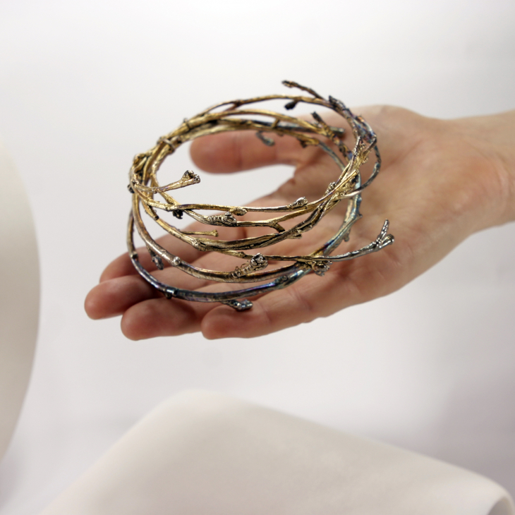 Браслет в серебре Power, Береза, фото 2