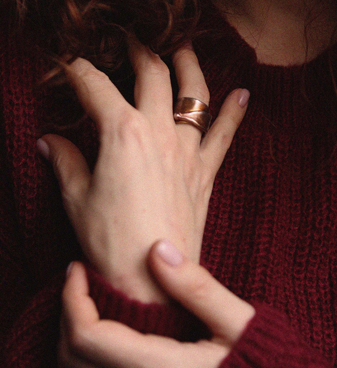 Кольцо в серебре Poison, Олеандр, фото 2