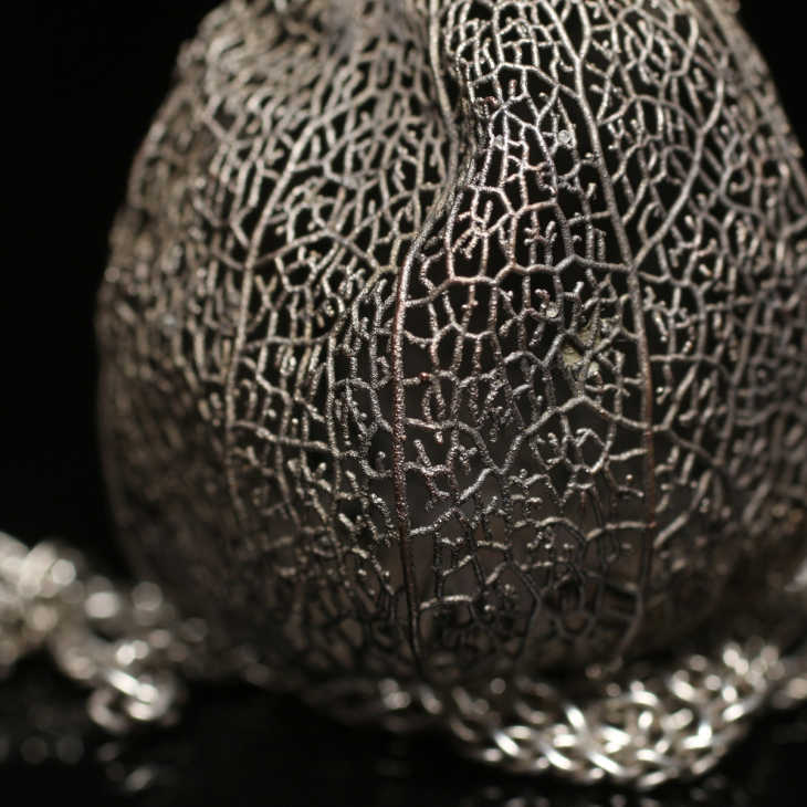 Кулон в серебре Love Alchemy, Физалис, фото 2