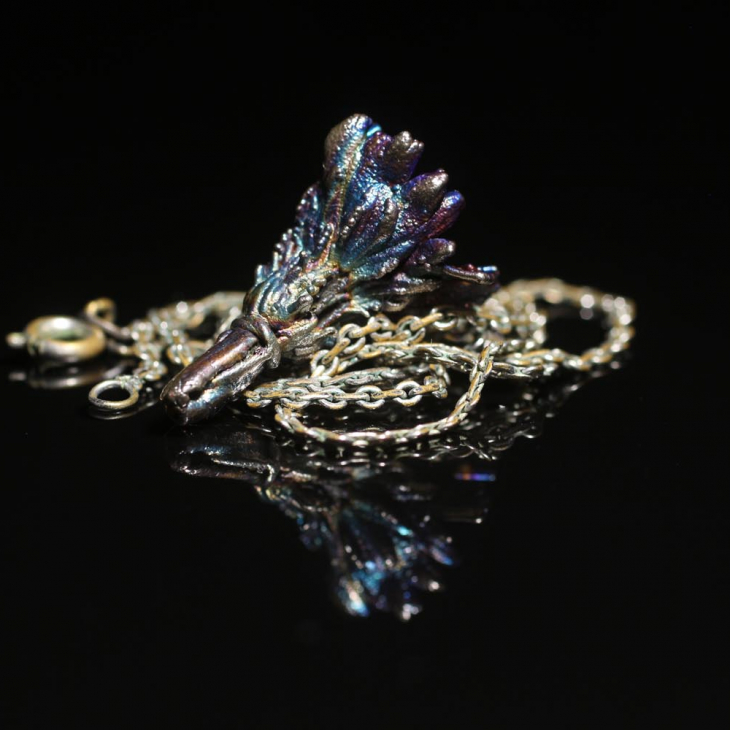 Кулон в серебре Fleur de Magique, Одуванчик Лесной, фото 2