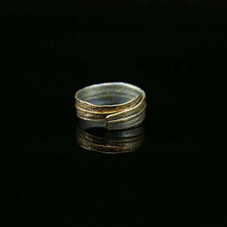 Кольцо в серебре Melancholy, Облепиха, фото 1