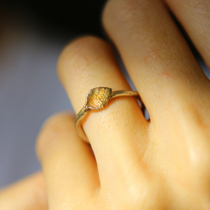 Ring in silver, Hydrangea , фото 2
