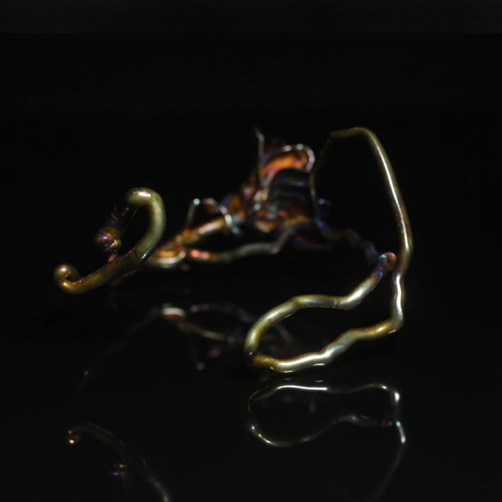 Браслет в серебре Fleur de Magique, Хризантема, фото 3