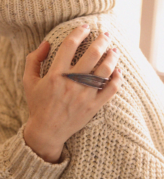 Кольцо в серебре Poison, Олеандр, фото 2