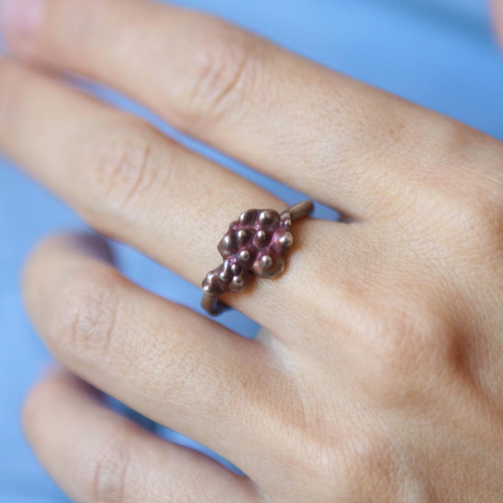 Ring in silver,Lychee, фото 1