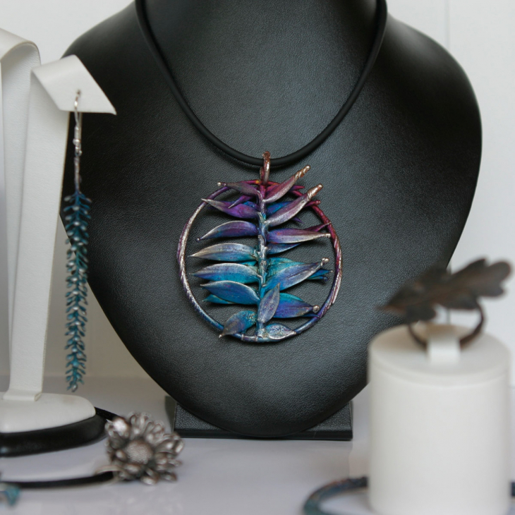 Кулон в серебре Before Time, Араукария, фото 2