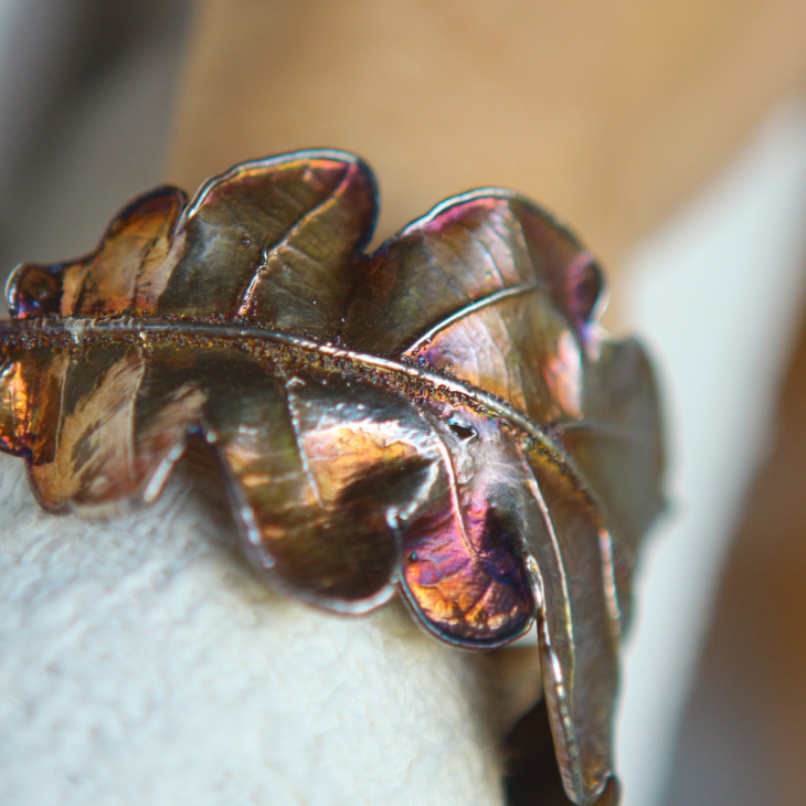 Bracelet in silver ,Oak, фото 7