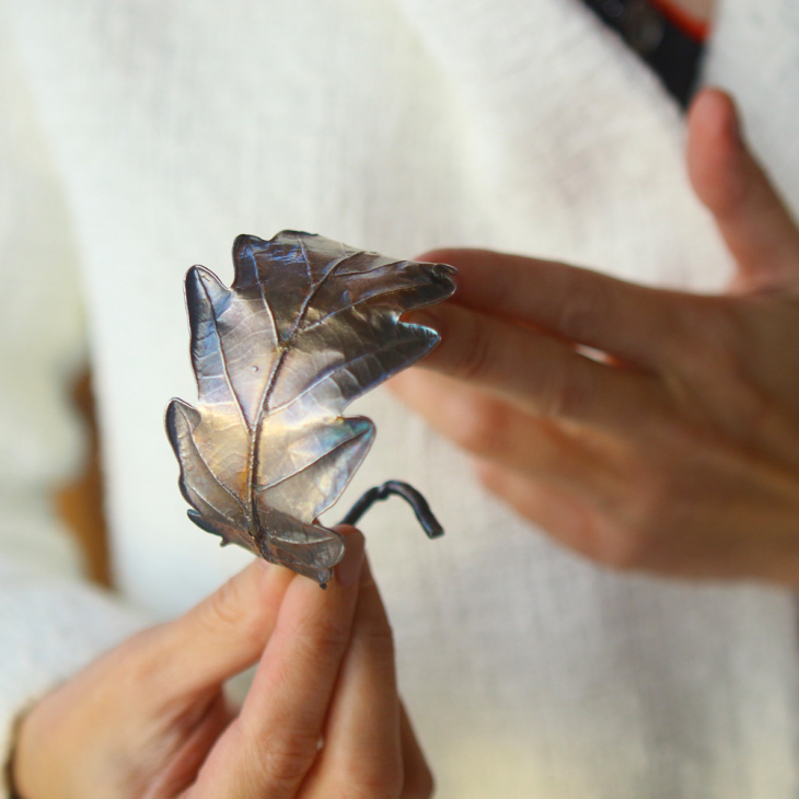 Bracelet in silver ,Oak, фото 10