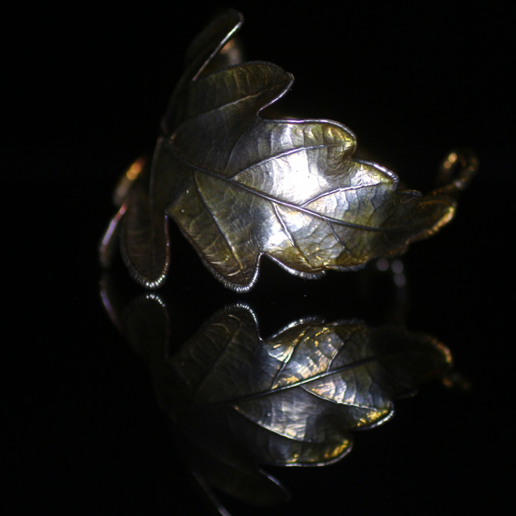 Bracelet in silver ,Oak, фото 10