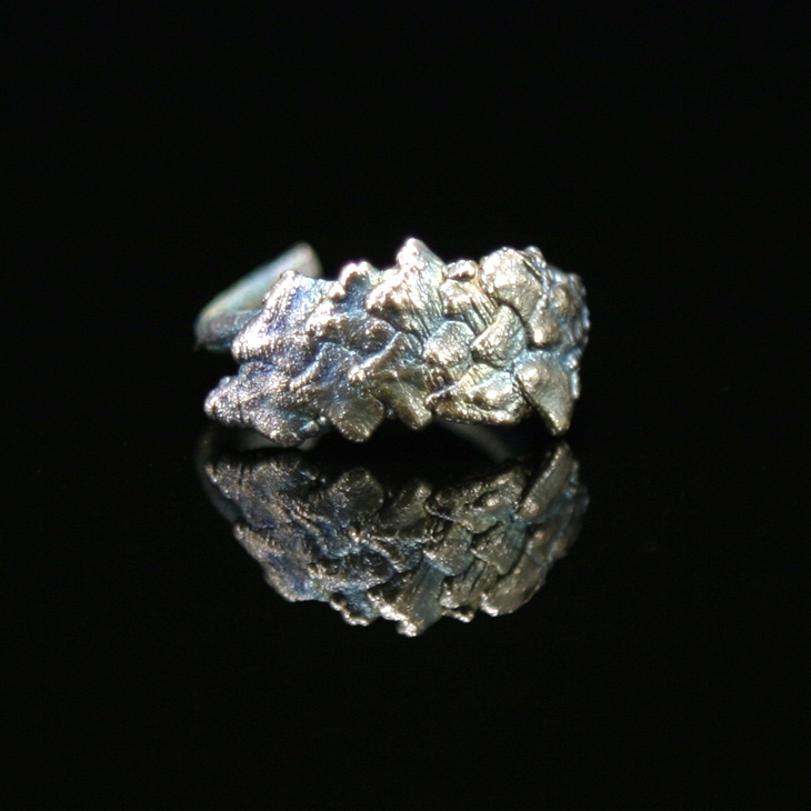 Кольцо в серебре Love Alchemy, Салак, фото 2