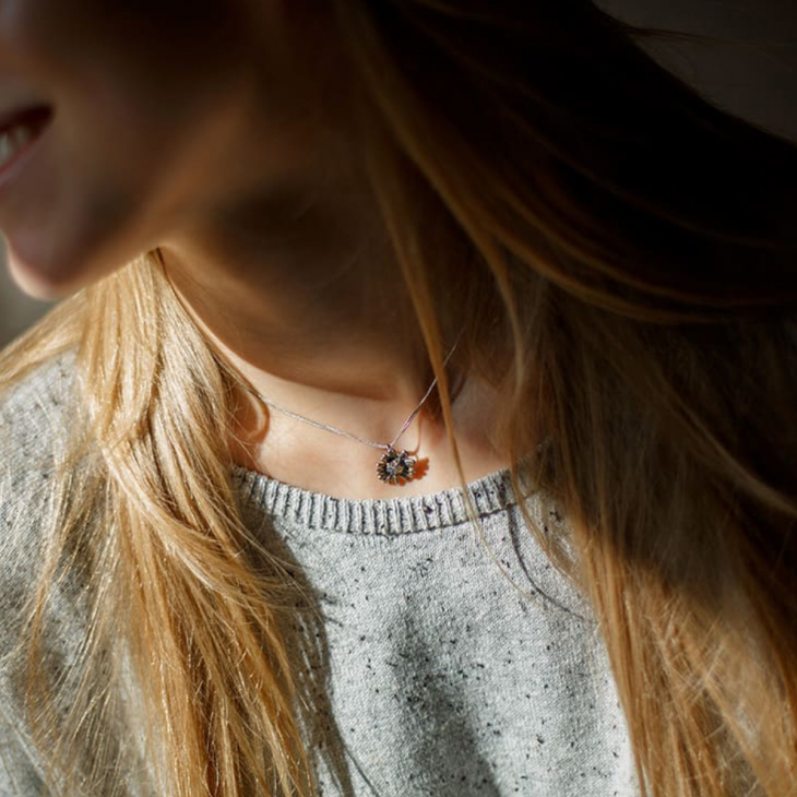 Кулон в серебре Fleur de Magique, Ромашка, фото 2