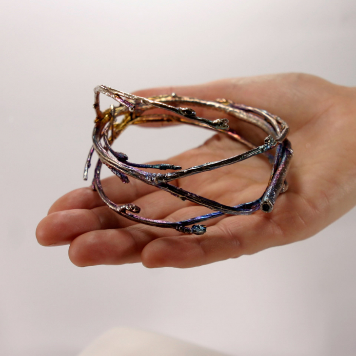 Браслет в серебре Power, Береза, фото 3