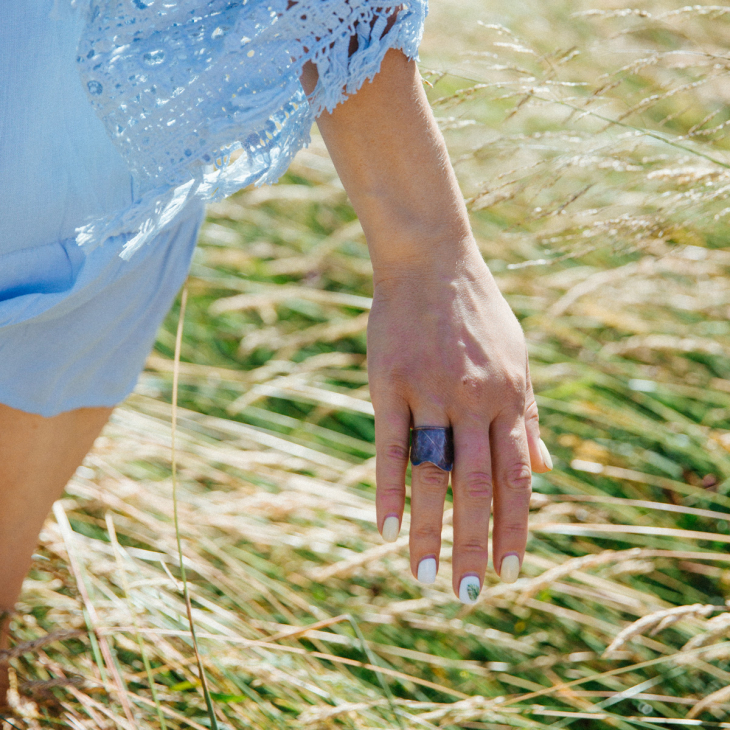 Кольцо в серебре Love Alchemy, Дуб, фото 2