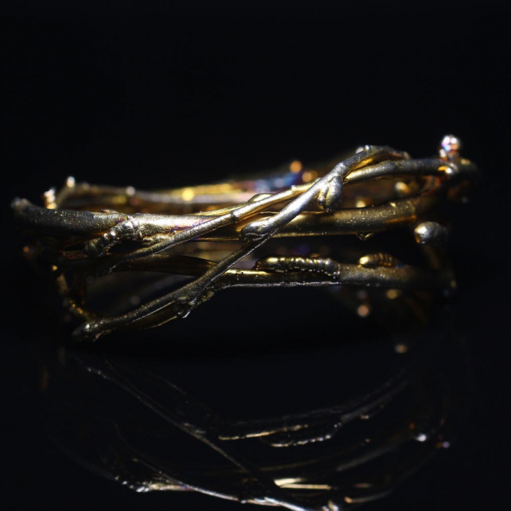 Браслет в серебре Power, Береза, фото 2