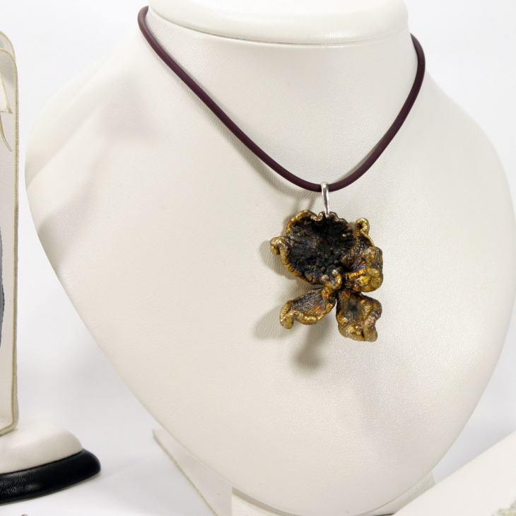 Кулон в серебре Fleur de Magique, Орхидея, фото 2