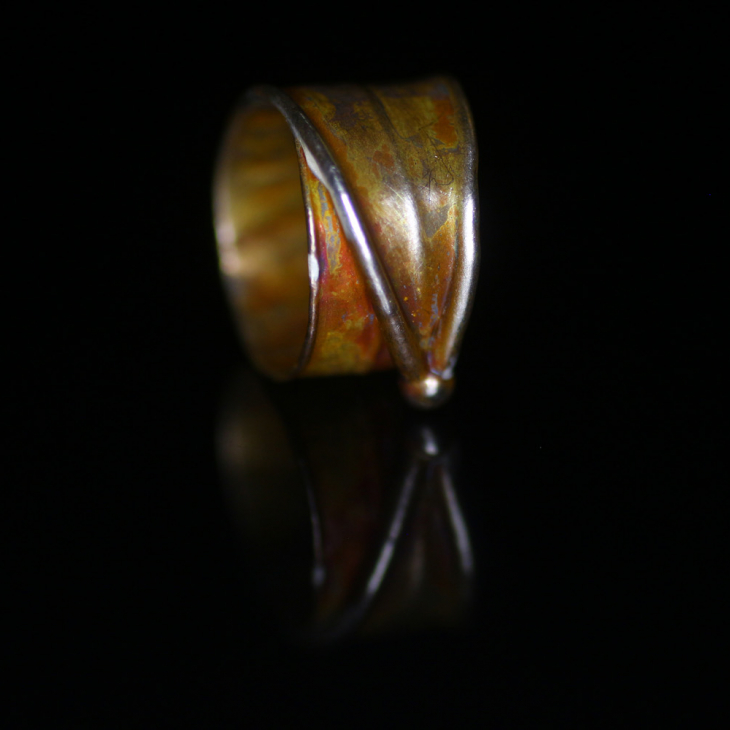 Ring in silver,Oleander, фото 3