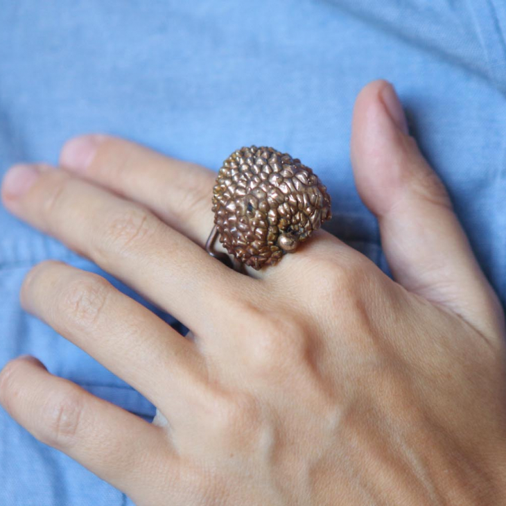 Ring in silver,Lychee, фото 1