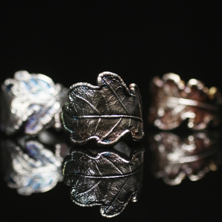 Кольцо в серебре Love Alchemy, Дуб, фото 3