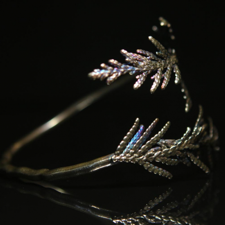 Браслет в серебре Flora,Туя, фото 2