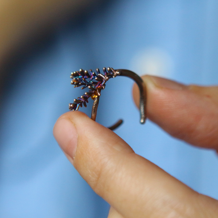 Ring in silver, Calluna, фото 2