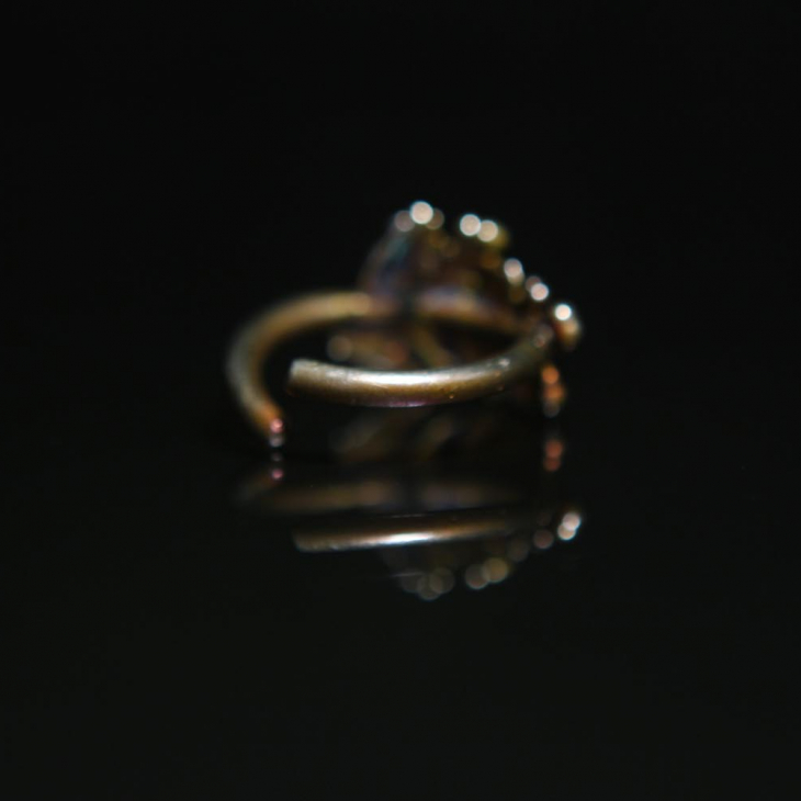 Кольцо Fern Flower в серебре, Папоротник, фото 2