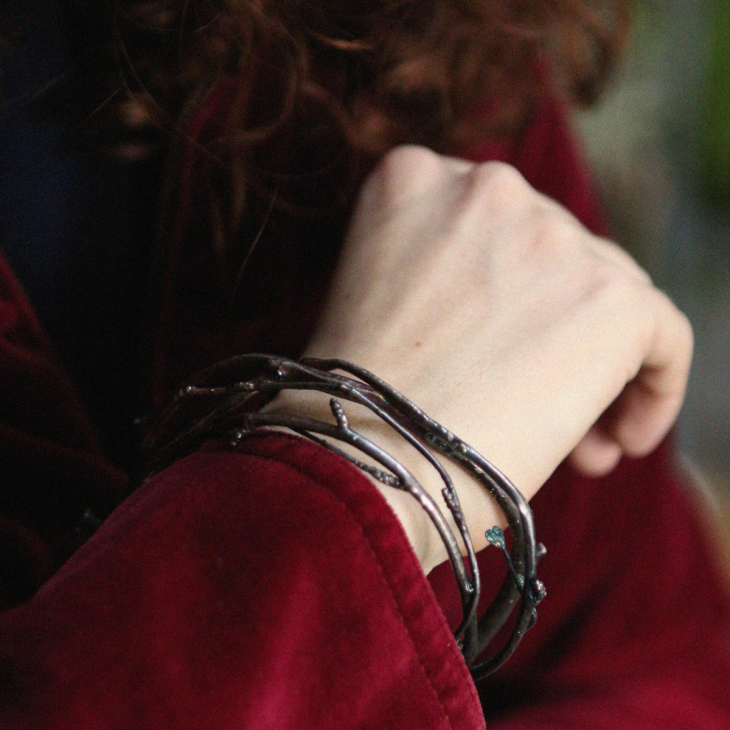 Браслет в серебре Power, Береза, фото 4