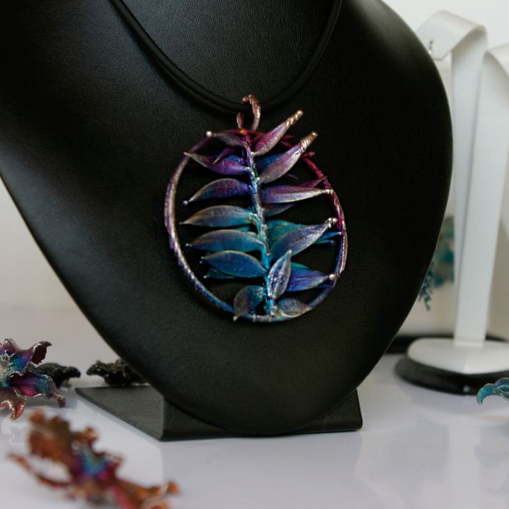 Кулон в серебре Before Time, Араукария, фото 3