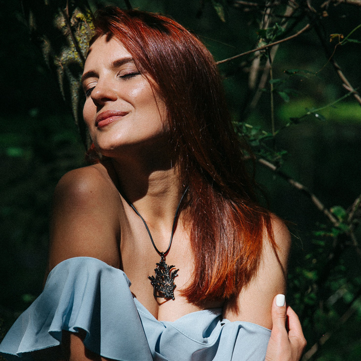 Кулон Black Forest, Туя, фото 3