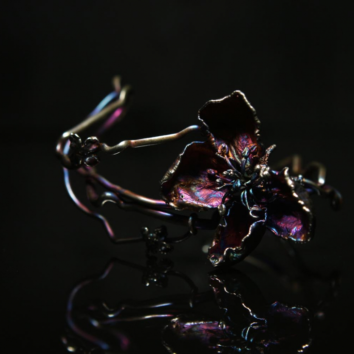 Браслет в серебре Fleur de Magique, Яблоня , фото 2