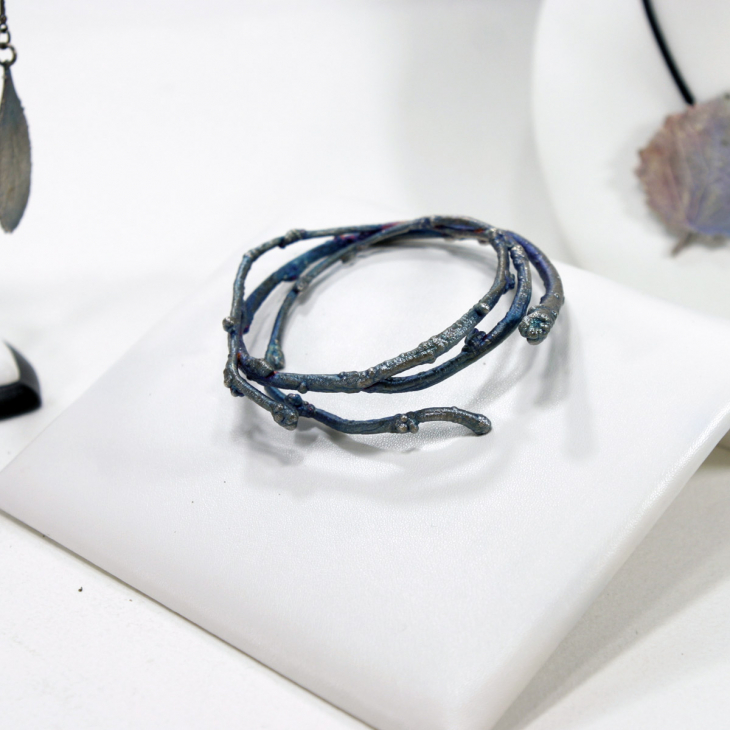 Браслет в серебре Power, Береза, фото 3