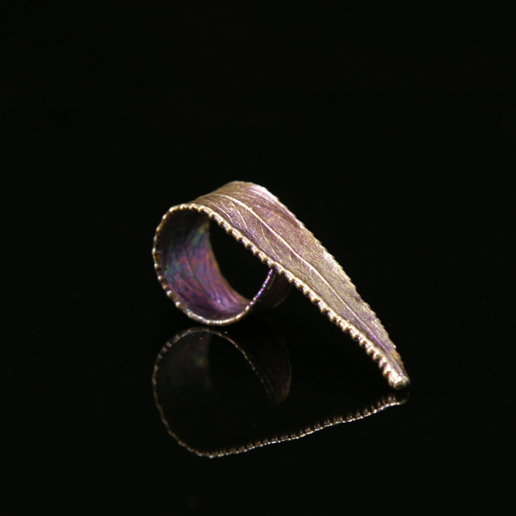 Кольцо в серебре Melancholy, Ива, фото 2