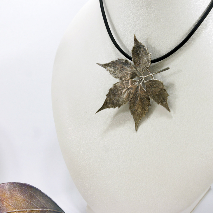 Кулон в серебре Love Alchemy, Девичий виноград, фото 2