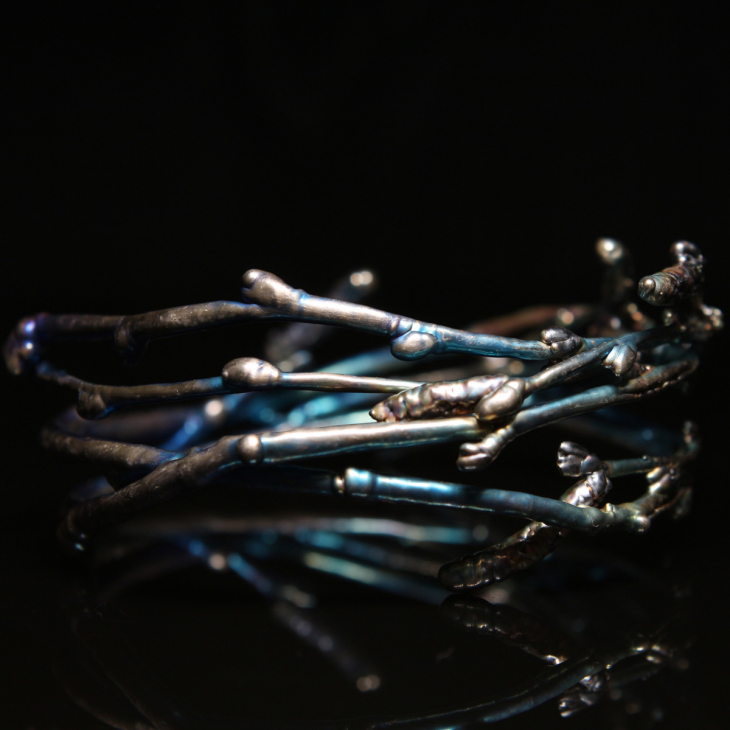 Браслет в серебре Power, Береза, фото 2