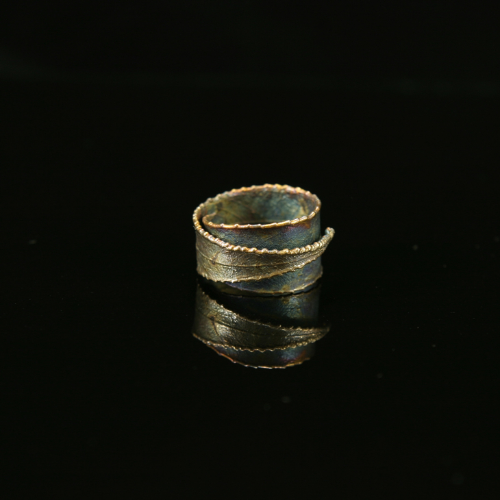 Кольцо в серебре Melancholy, Ива, фото 1