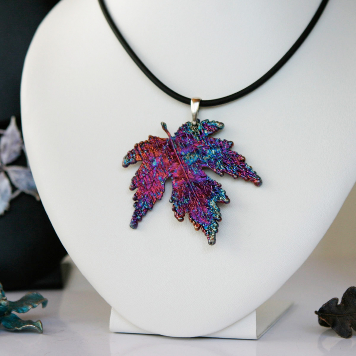 Кулон в серебре Love Alchemy, Клен, фото 2