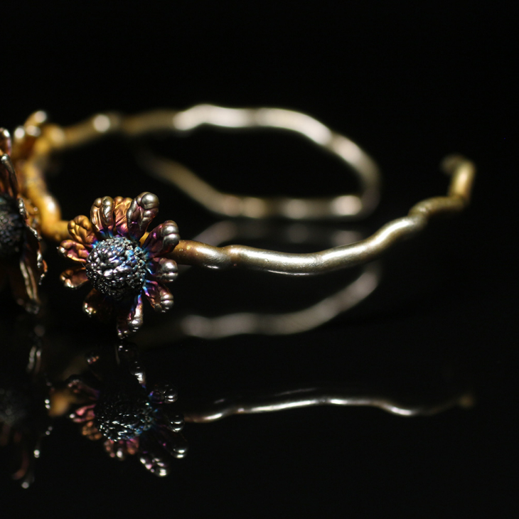 Браслет в серебре Fleur de Magique, Ромашка, фото 4